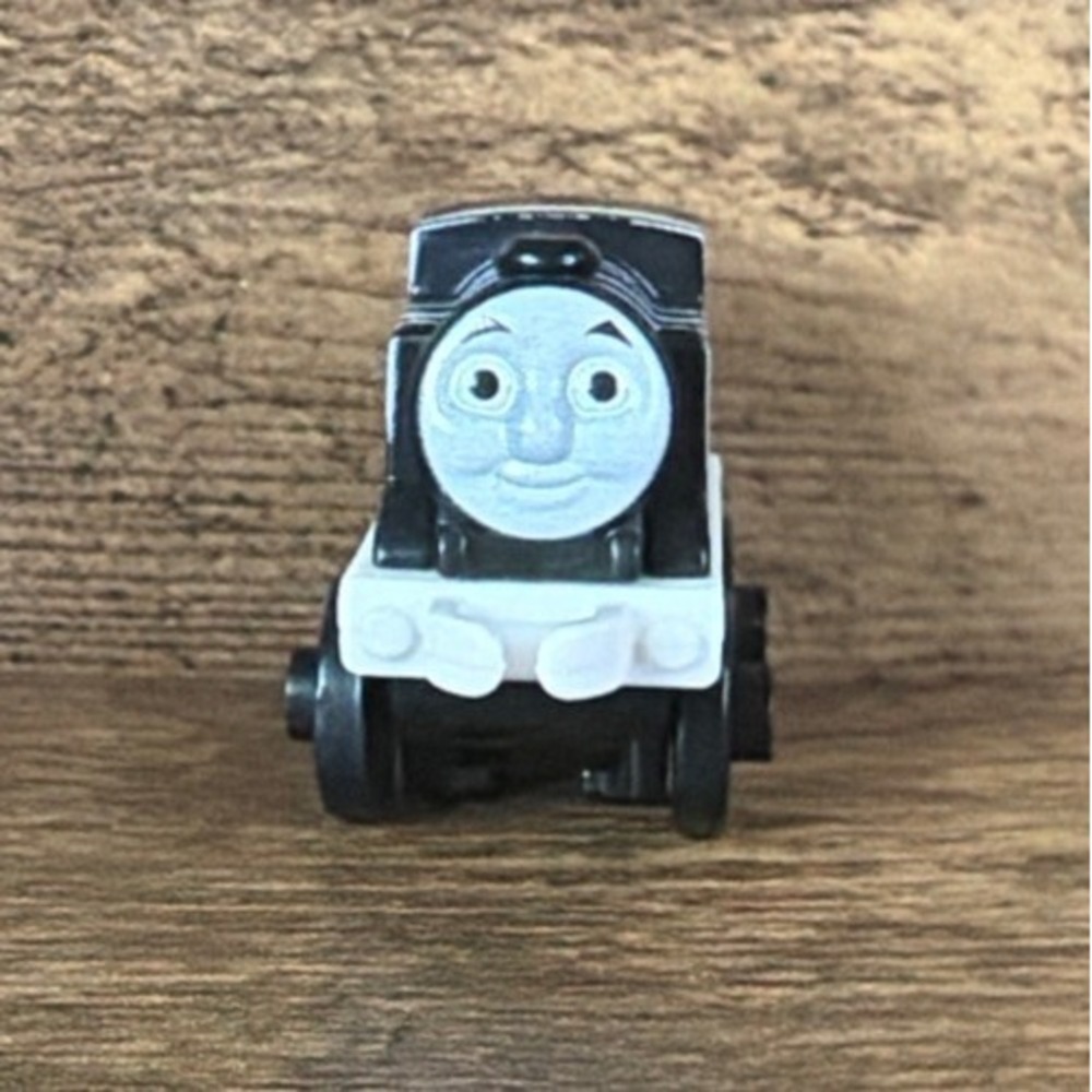 Thomas & Friends MINIS Zebra Thomas Train Engine Mattel Animal Theme Black&White